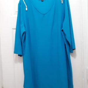Dennis Brasso Long Blue Tunic